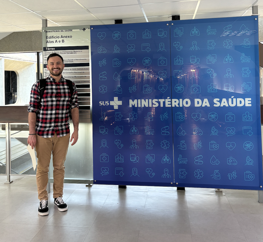 Visiting the Ministry of Health, Brasília - August 2024
